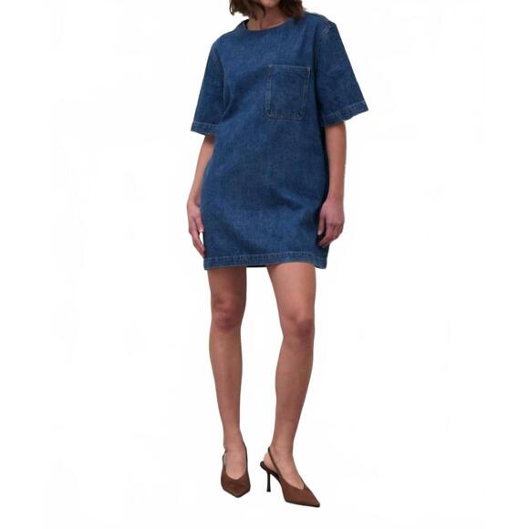SECULAR Dresses & Skirts - NEW SECULAR florence mini dress in classic wash